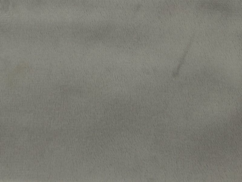 Plush Silver upholstery fabric swatch